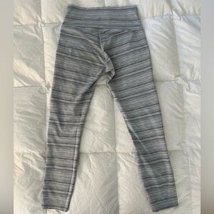 lululemon Size 8 High Times 7/8 legging, space dye colorway